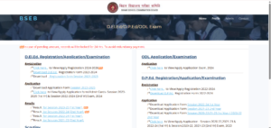 Bihar Deled Official Website